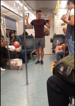 「不懂台灣的國情？」洋妞把區間車當遊戲場，漲紅臉扭腰… 傻眼PO爆料，網戰翻！