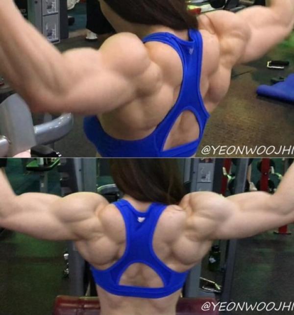 她的「甜美娃娃臉」迷倒一堆男人，但繼續往下看時。就沒人敢搭訕了... 點進來的要有心理準備！