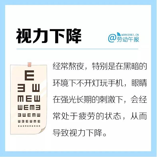 熬夜傷身！面部如果出現這5種現象，那你可真得注意了~
