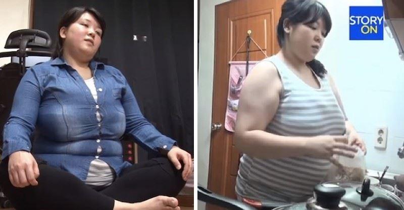 喝水也會胖！94KG女子「減肥從未成功」被老公嫌棄　跟拍24小時「真相讓人傻眼」：難怪瘦不了