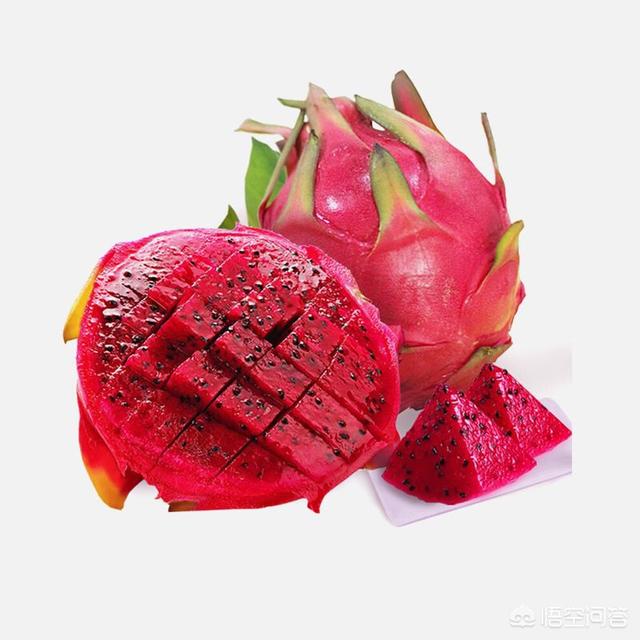 紅心火龍果含有豐富的膳食纖維，具有美容養顏、排毒瘦身、抗氧化，延緩衰老，預防便秘、預防貧血、增強食慾、增加骨密度等作用