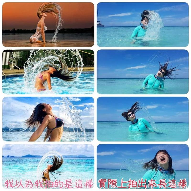 蜜月請老公拍網美「出水芙蓉照」 網看成品笑翻：這是出水哥吉拉吧！