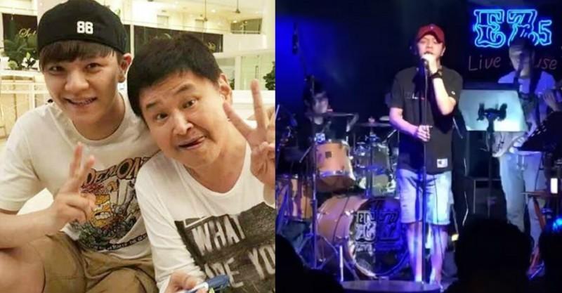 才剛送走爸爸！賀一航兒子「扛房貸壓力馬上復工」　餐廳開唱「爸我想你了」
