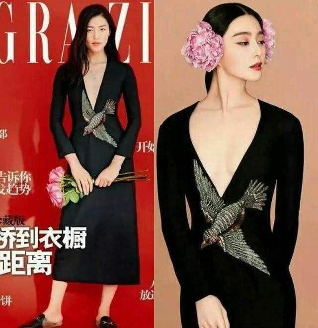 女星和「大表姐」劉雯撞衫災禍現場，但這次昆凌贏了