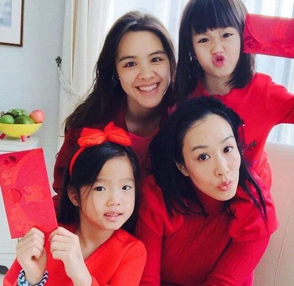 人人都在關注鍾麗緹是否生四胎，三個女兒這麼漂亮卻被忽略了