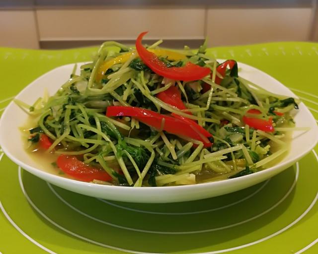 豆苗罕見的15道做法，隨便學兩招大家都喜歡，你也試試吧