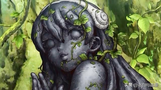 這部新番設定很新奇，全人類變成石頭，數千年後醒來世界大變樣