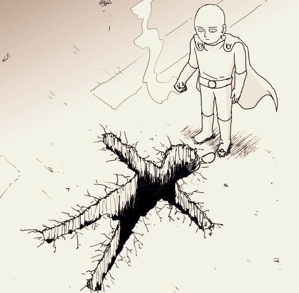 《一拳超人》原作：索尼克第14次挑戰埼玉，被一拳解決，與閃光是同期忍者