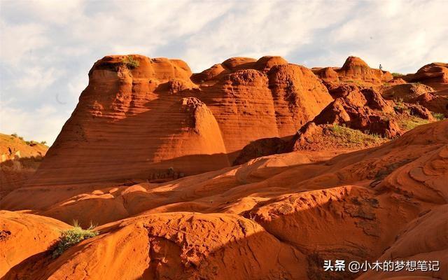 陝西這個地方，也有最美的丹霞地貌