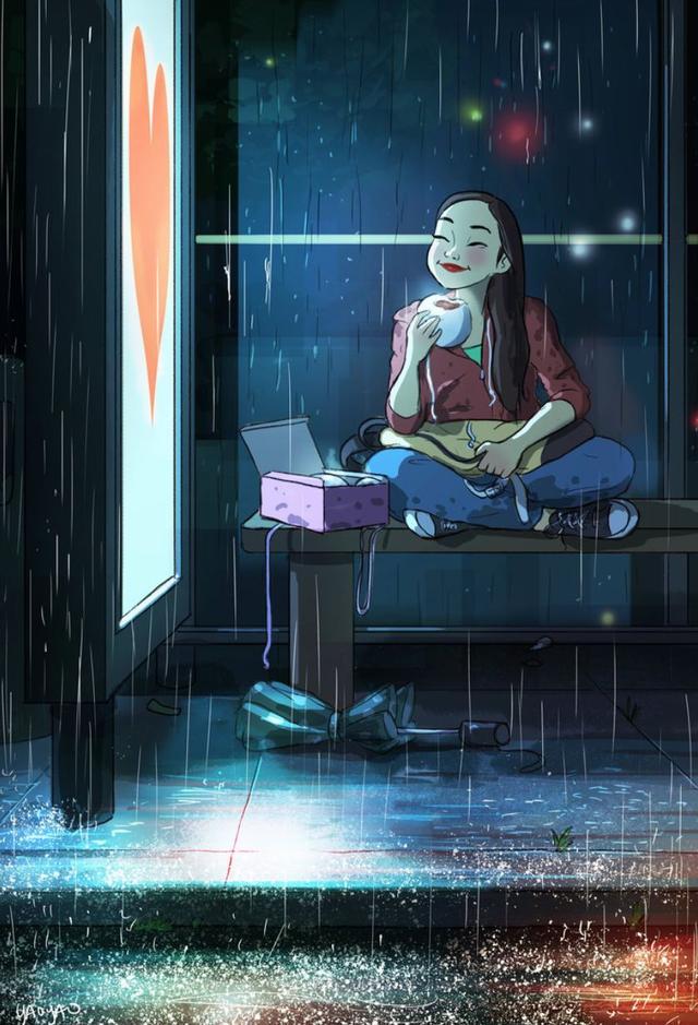 這暖心插畫感動萬千網友，獻給此時正在默默奮鬥的你！