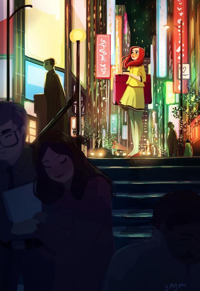 這暖心插畫感動萬千網友，獻給此時正在默默奮鬥的你！