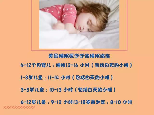 孩子錯過這2個黃金睡眠時間段，就等於錯過了黃金「增高期」！附兒童科學睡眠時間表，家長貼兒童床前提醒