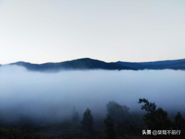 北疆之旅（連載7-18）：Day6 晨霧中看禾木，烈日下飽覽五彩灘