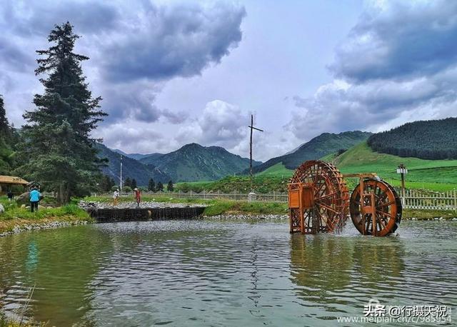 七月不容錯過的美景——天祝縣祁連冰溝河