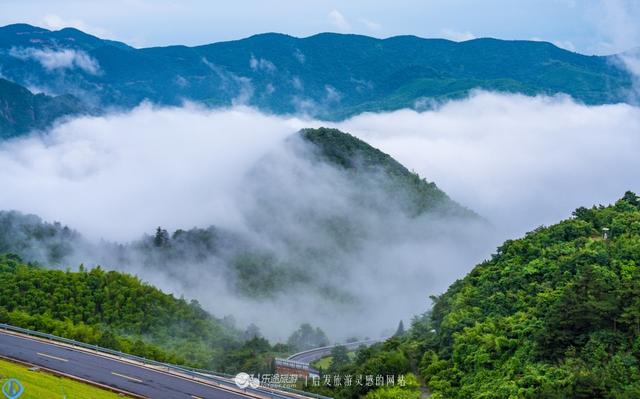 安吉天荒坪盤山公路，堪比日本的秋名山