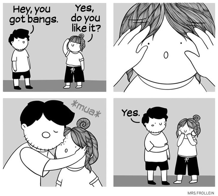 遇到真的可以嫁了～　15張「天天讓人動心」的最完美愛情插畫