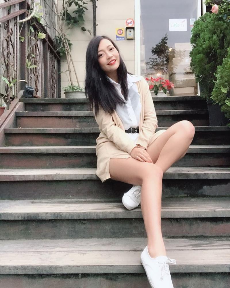 火辣美尻在台灣！性感正妹「朱禹潔」究極曲線神展延，圓挺翹臀成功擄獲司機們的視線！
