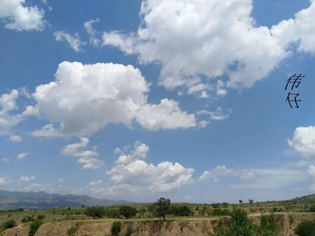 農村的美麗美景，適合居住的好地方
