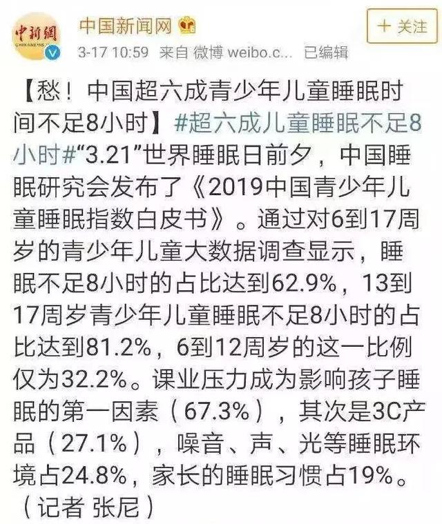 青春期的孩子在這個時間睡覺，成績更優秀，供參考