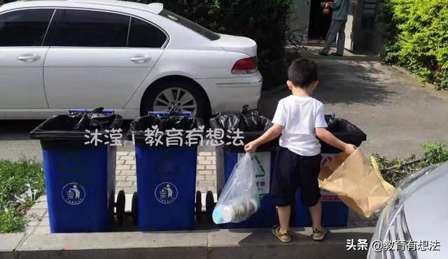 「孩子不想去幼兒園？那就去撿垃圾吧！」家長：實名點贊這位爸爸