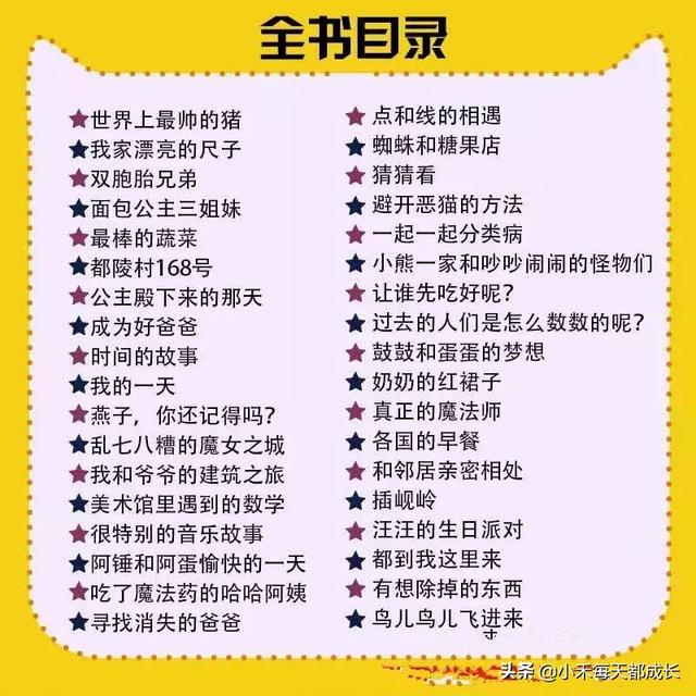 數學啟蒙：這一套繪本很有幫助
