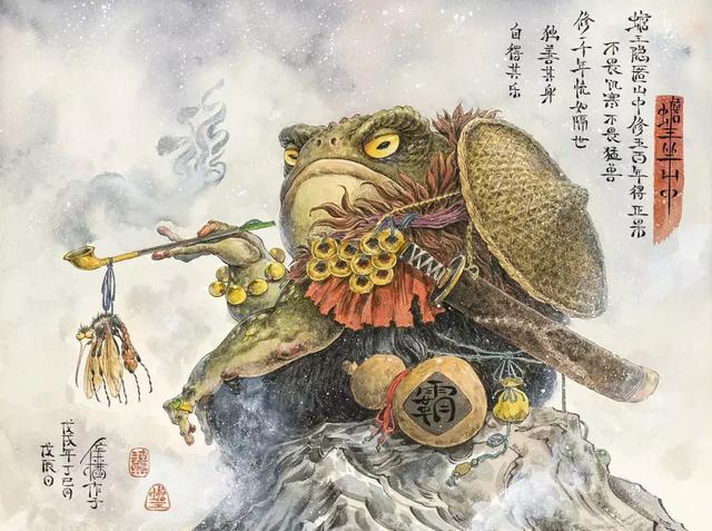 太震撼了！85後帥哥筆下的鬼神世界，讓人一眼就愛上！
