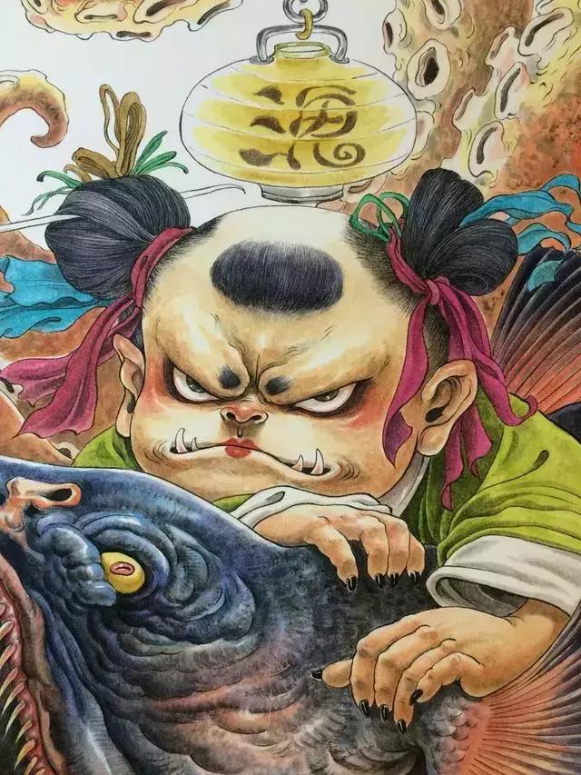 太震撼了！85後帥哥筆下的鬼神世界，讓人一眼就愛上！