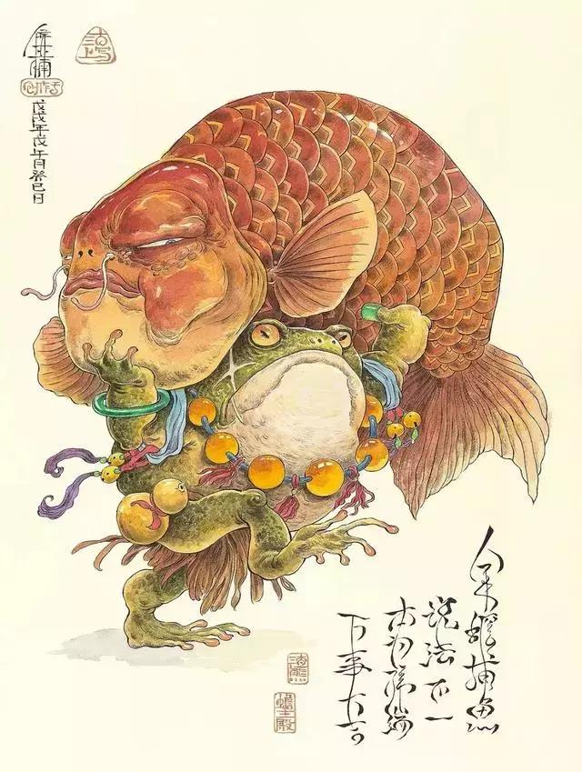 太震撼了！85後帥哥筆下的鬼神世界，讓人一眼就愛上！