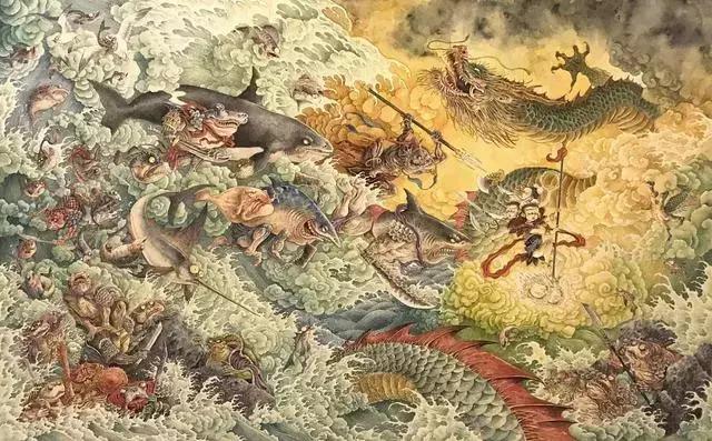 太震撼了！85後帥哥筆下的鬼神世界，讓人一眼就愛上！