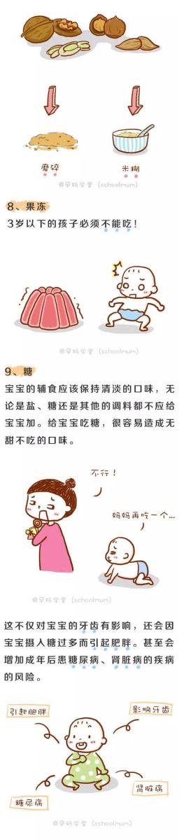 寶寶再饞也不能亂吃的11種食物！
