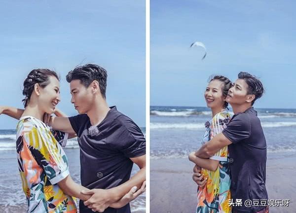 蔡少芬張晉香港街頭被偶遇，娘娘懷三胎身材苗條，身高差亮了