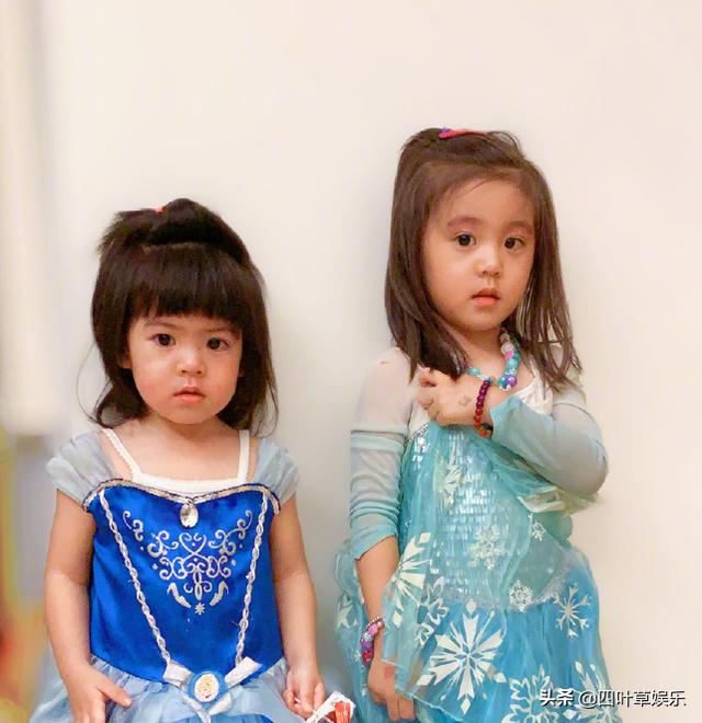 本以為賈靜雯女兒夠美了，但看到楊冪5歲女兒，才懂啥叫「神顏」