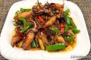 筆管魚怎麼清洗怎麼做？爆炒海兔的做法，香辣鮮美易做的家常海鮮