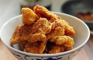 教你在家做油炸酥肉，只要掌握這三個小細節，外焦里嫩還不回軟