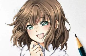一位全靠自學的韓國小姐姐插畫師，筆下的動漫少女也太可愛了吧