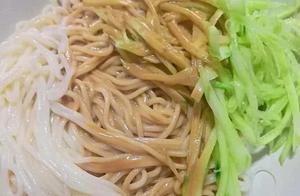 大叔家的北京菜：芝麻醬涼麵，開胃爽口，美味地道，家人愛吃