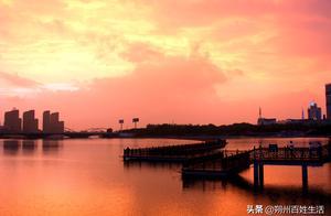 朔州：七里河畔看晚霞