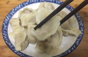 這個餡的水餃80%的人沒吃過，水餃店買不到，我吃了30年，很好吃
