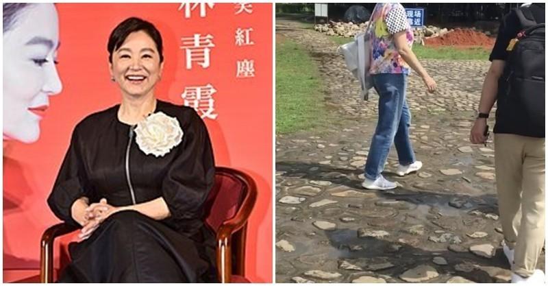 林青霞親曝「分居丈夫」內幕！淚謝邢李㷧「24年包容」　網友巧遇她私下「素顏休閒打扮」以為認錯人