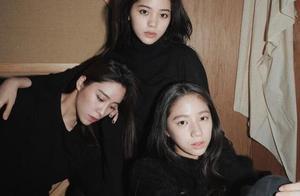 歐陽娜娜三妹曬美照，14歲亭亭玉立長腿搶鏡，顏值絲毫不輸姐姐