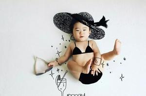 他把兒子畫進了宮崎駿的作品，才叫真正的「曬娃」