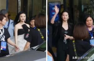 劉亦菲也是照騙？和景甜站一塊竟被秒殺了