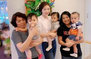 同樣都是她女兒，熊黛林喜歡抱那個長得好看的