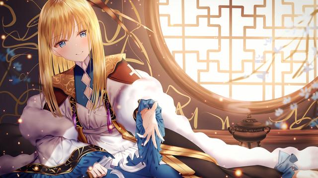 她是Fate中的大小姐，小惡魔屬性滿滿，沒事喜歡找義兄麻煩