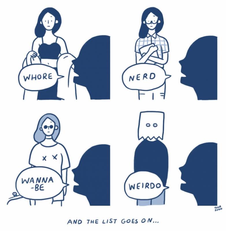 看了這7張繪畫的男女關係，會讓人不禁深有同感！想要在情場生存的人必看秘笈寶典！XD