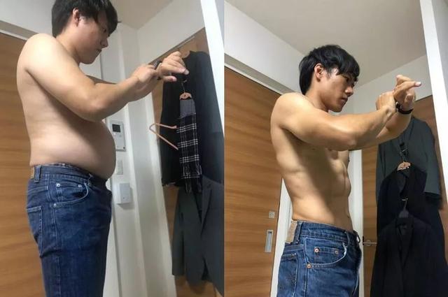 為了二次元偶像，這位肥宅狂減60公斤。瘦身讓你的肚腩變六塊腹肌