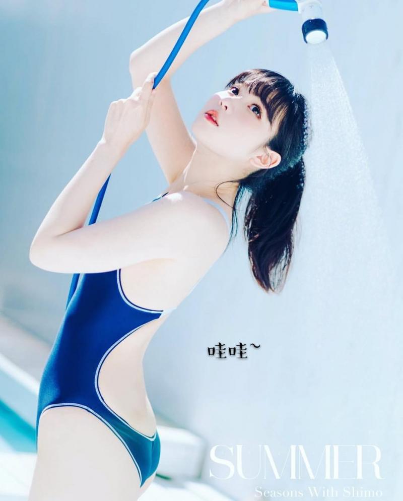 電力好強的妹妹，超甜美顏值超高! 好想好好愛護她~