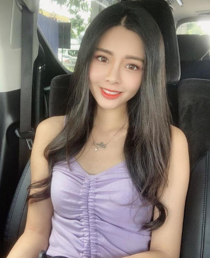 「ᎪᏢᏢᏞᎬ ᏟᎻᏌᎪ」的正妹，她是來自馬來西亞的youtuber，超甜示愛：想要做你的baby girl！