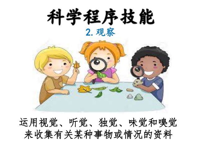 12個圖解版UPSR科學程序技能