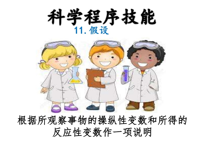 12個圖解版UPSR科學程序技能